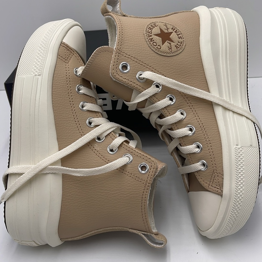Converse WMNS Tan High-Top Leather Platform Sneakers A09261C
CTAS MOVE HI WARM - Picture 11 of 16